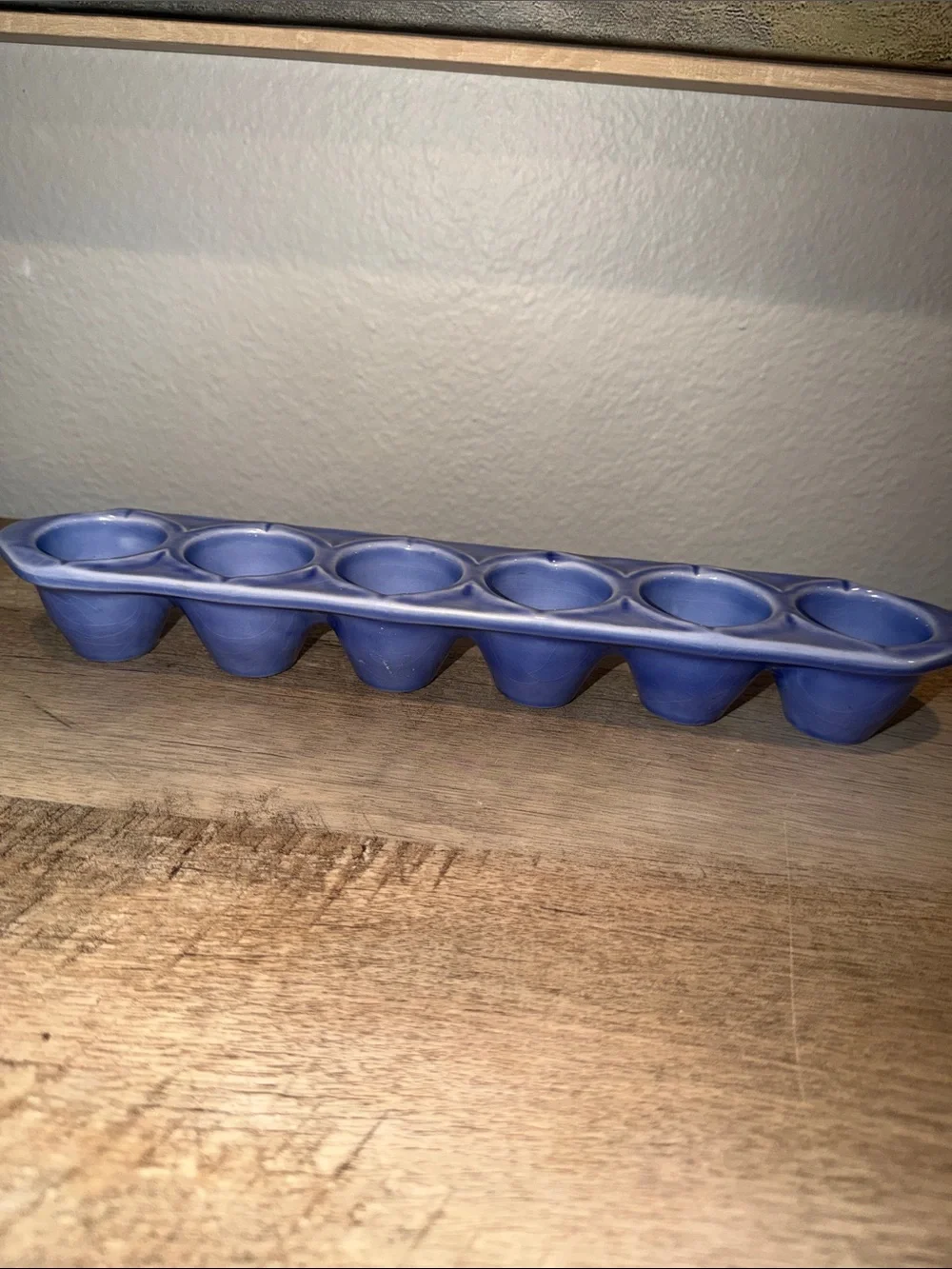 Blue Ceramic Egg Tray - Looks Like Anthropologie Old Havana